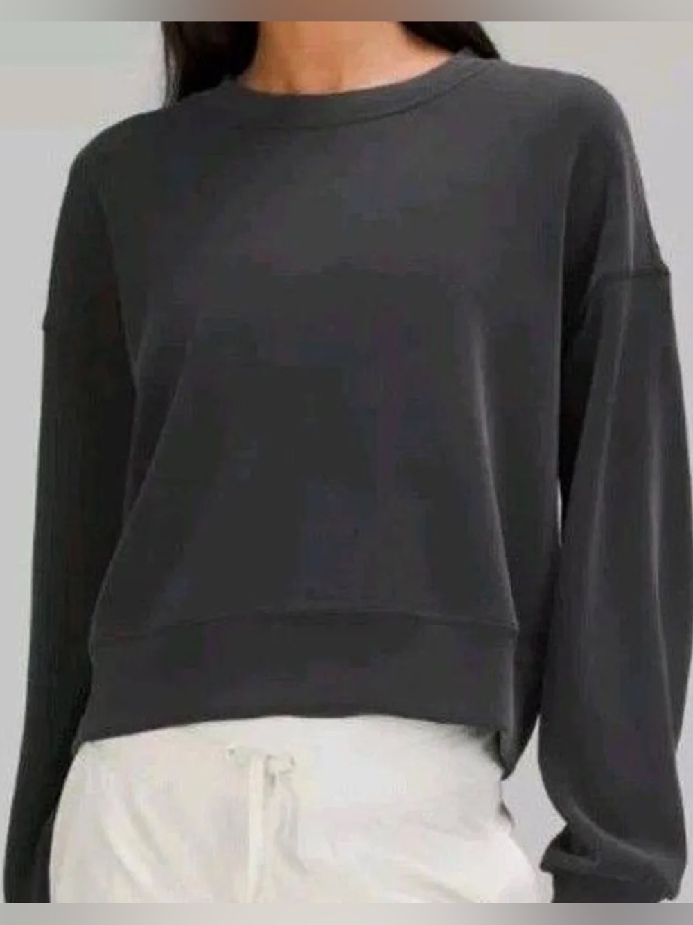lululemon athletica gray Sweatshirt